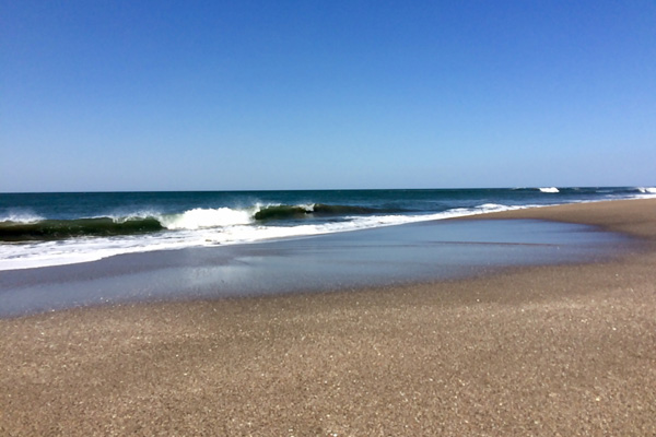 Einsamer Strand in Nicaragua