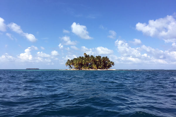 Pearl Lagoon Nicaragua einsame Insel