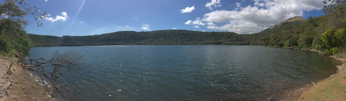 Laguna de Asososca Ueberblick